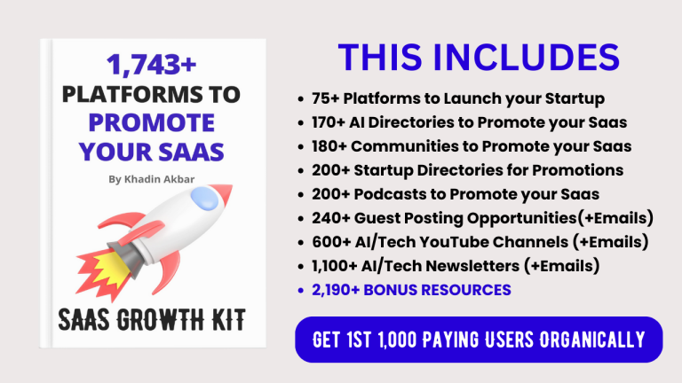 Saas-Pedia-–-Saas-Growth-Kit-2024-1743-Places-to-Promote-your-Startup-