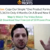 Nick Peroni – One Product Profits Update