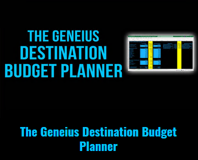 [SUPER HOT SHARE] Billy Gene – The Geneius Destination Budget Planner