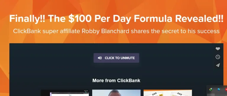 Robby Blanchard – Clickbank – Spark 200 Level Course $100/day Formula