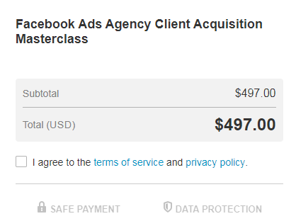 Facebook Ad Agency Clients Acquisition Masterclass