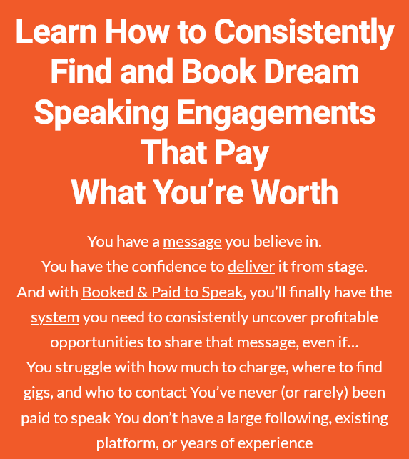 Grant Baldwin – Get Inside Booked & Paid to Speak