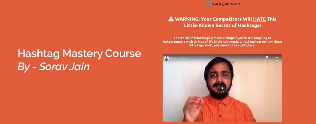 Sorav Jain – Hashtag Mastery Course
