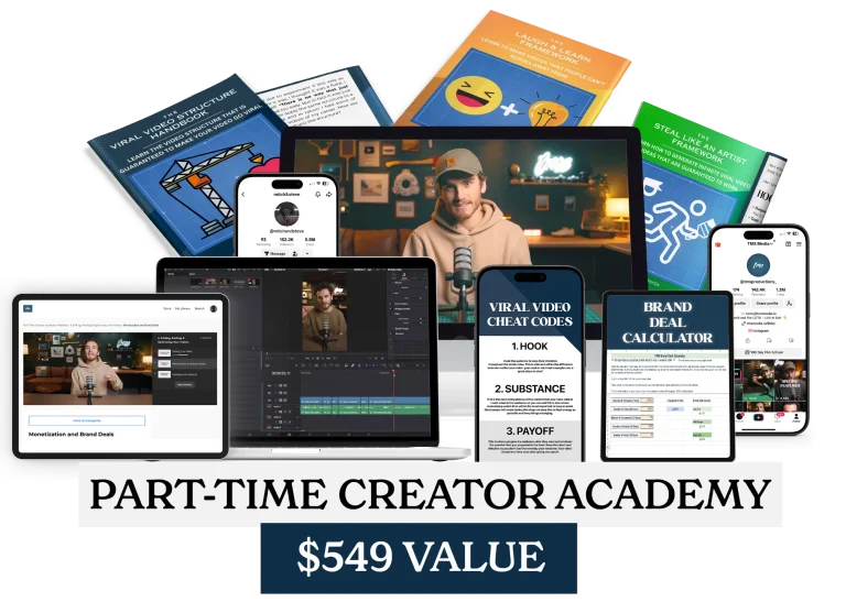 Part-Time Creator Academy – TMSMedia