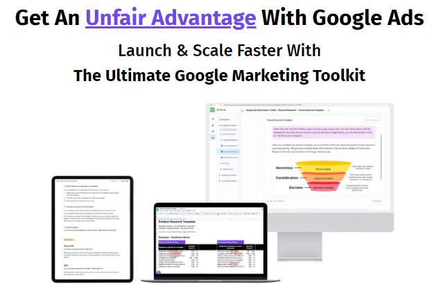 Ad Savvy Google Ads Toolkit + Upsell The Ultimate ChatGPT Prompt Guide for Google Ads