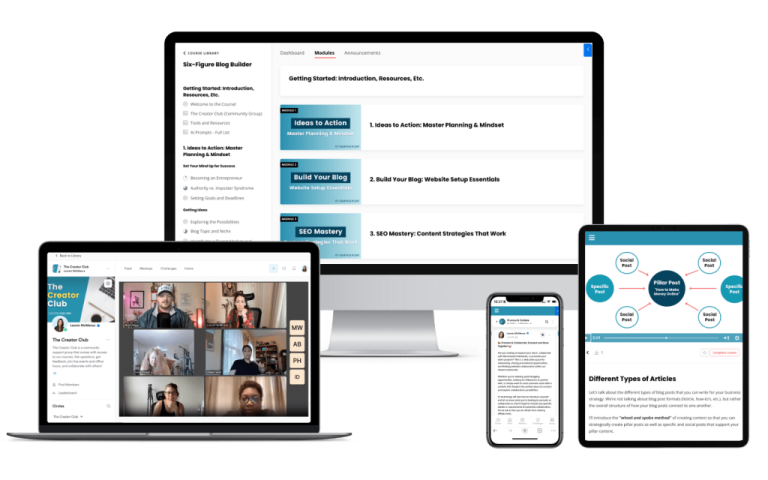 Read more about the article Create And Go – Six-Figure Blog Builder