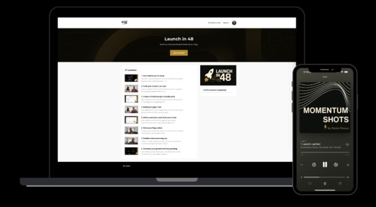 You are currently viewing Darius Foroux – Launch In 48