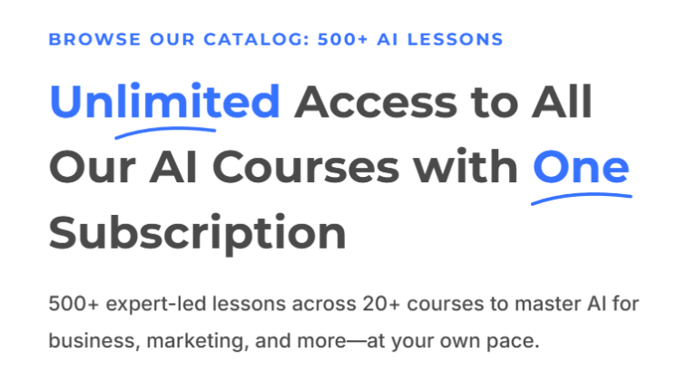 You are currently viewing Futurepedia Skill Leap AI – All Courses