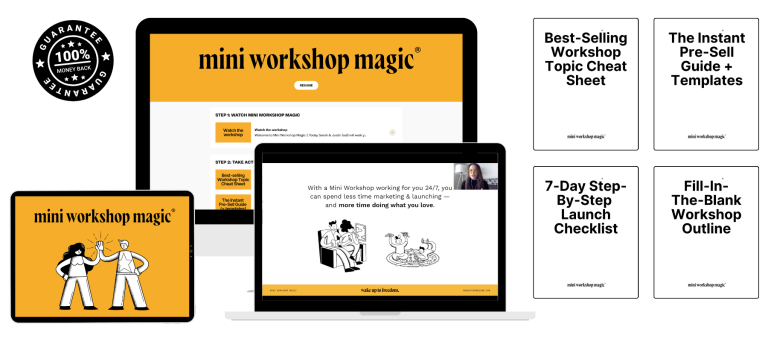 You are currently viewing Mini Workshop Magic 2025 + OTO