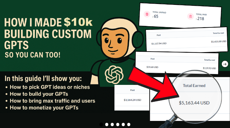 Read more about the article GPTs Money Blueprint – Make Money with GPTs – ChatGPT Store Monetization System Kit