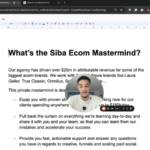 Salif Sibane – Siba Ecom Mastermind (9-Figure Ecom Creatives & Funnels Mastermind)
